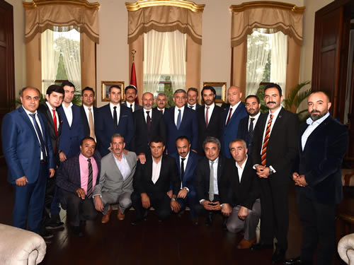 TÜMKAYDER, 11. Cumhurbaşkanı Abdullah Gül’ü Makamında Ziyaret Etti